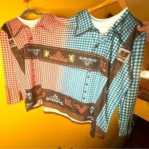 German couples shirt for two.